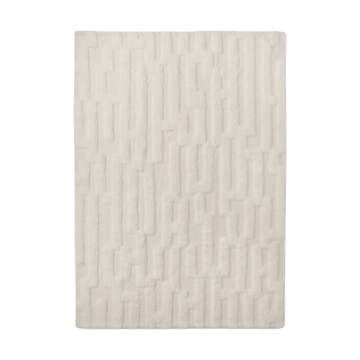 Bielke wool carpet 190x290 cm - Offwhite - Tinted