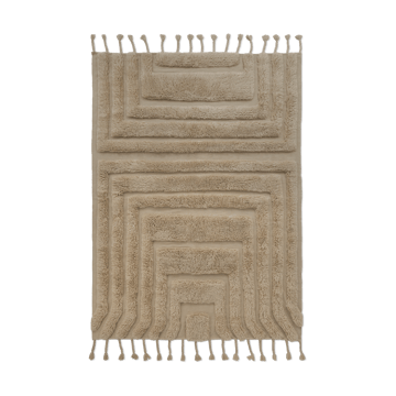 Kask wool carpet 250x350 cm - Beige - Tinted