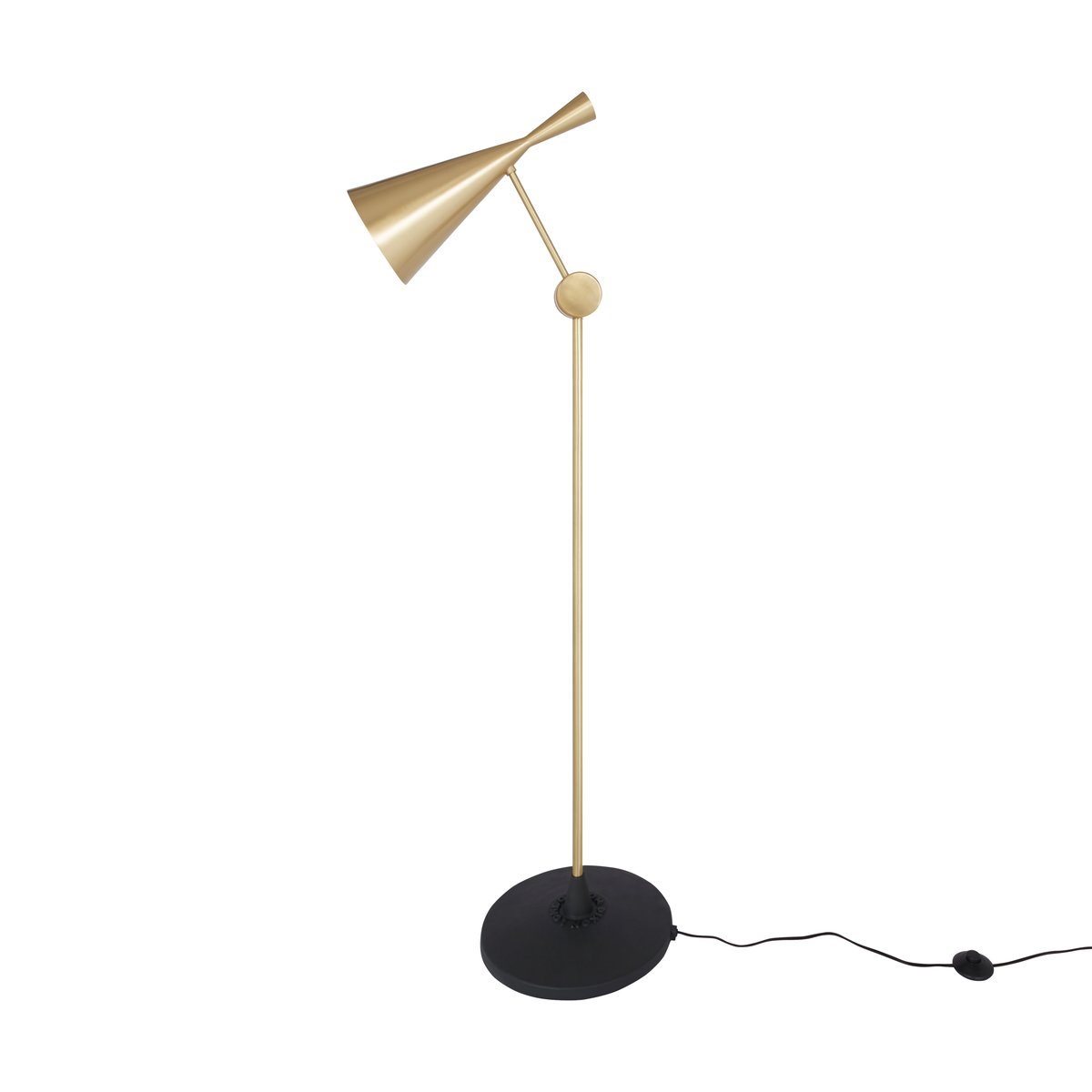 Tom Dixon Beat floor lamp Brass