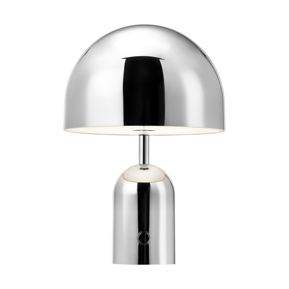 Tom Dixon Bell Portable LED table lamp 28 cm Silver