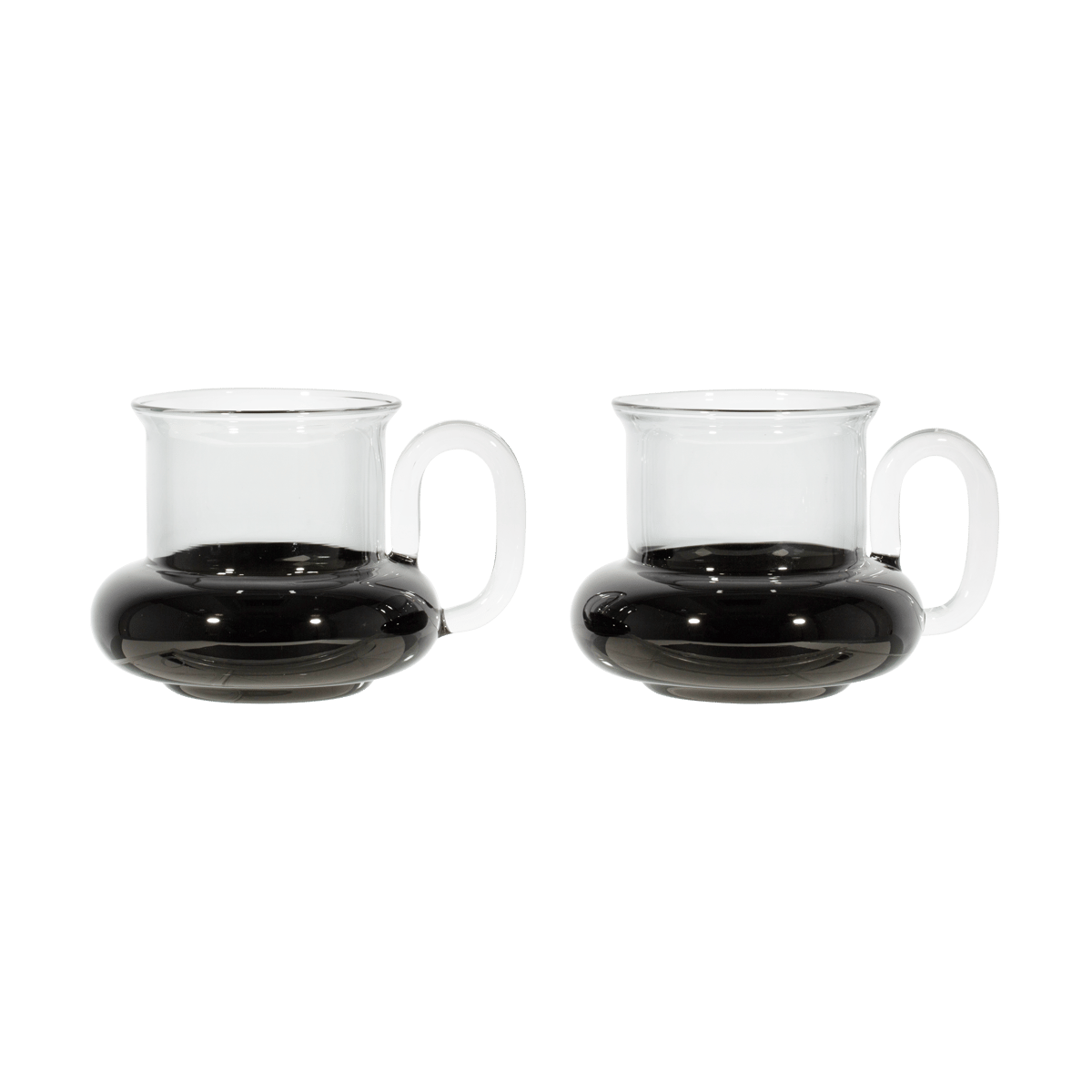 Tom Dixon Bump teacups 2-pack Black