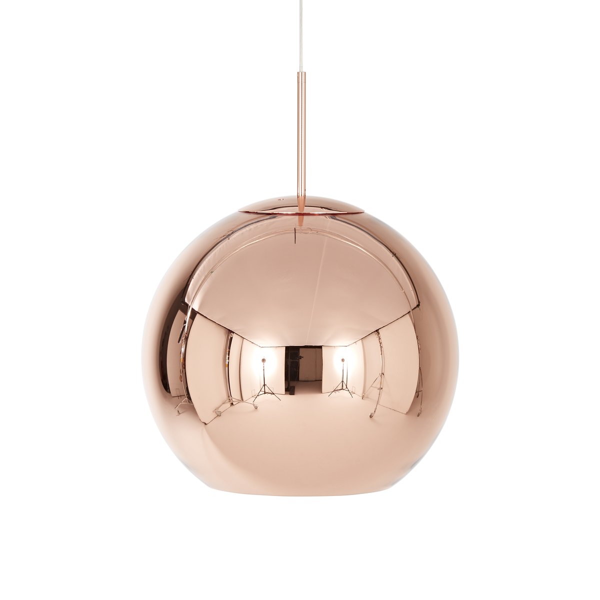 Tom Dixon Copper Round pendant lamp LED Ø45 cm Copper