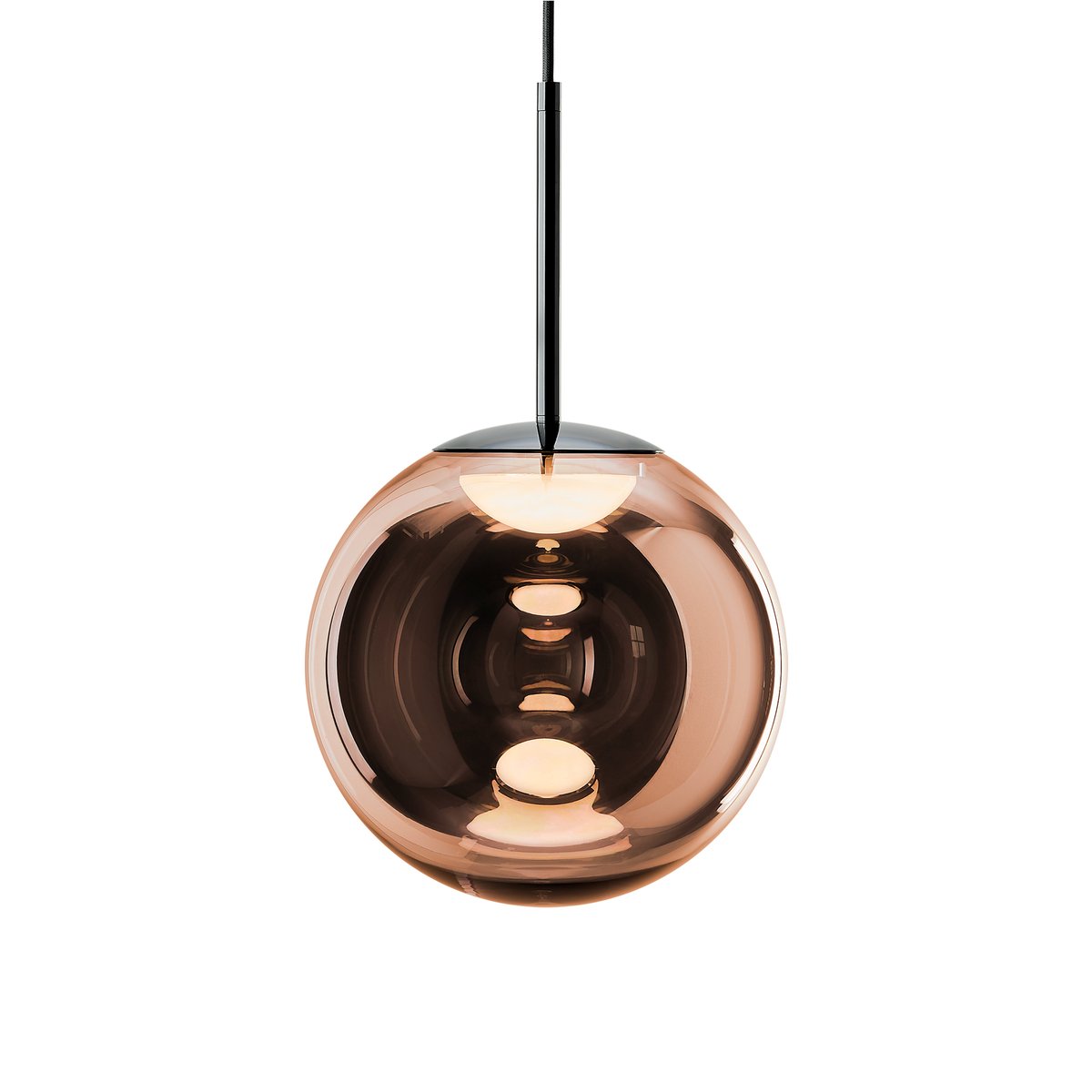 Tom Dixon Globe pendant lamp LED Ø25 cm Copper