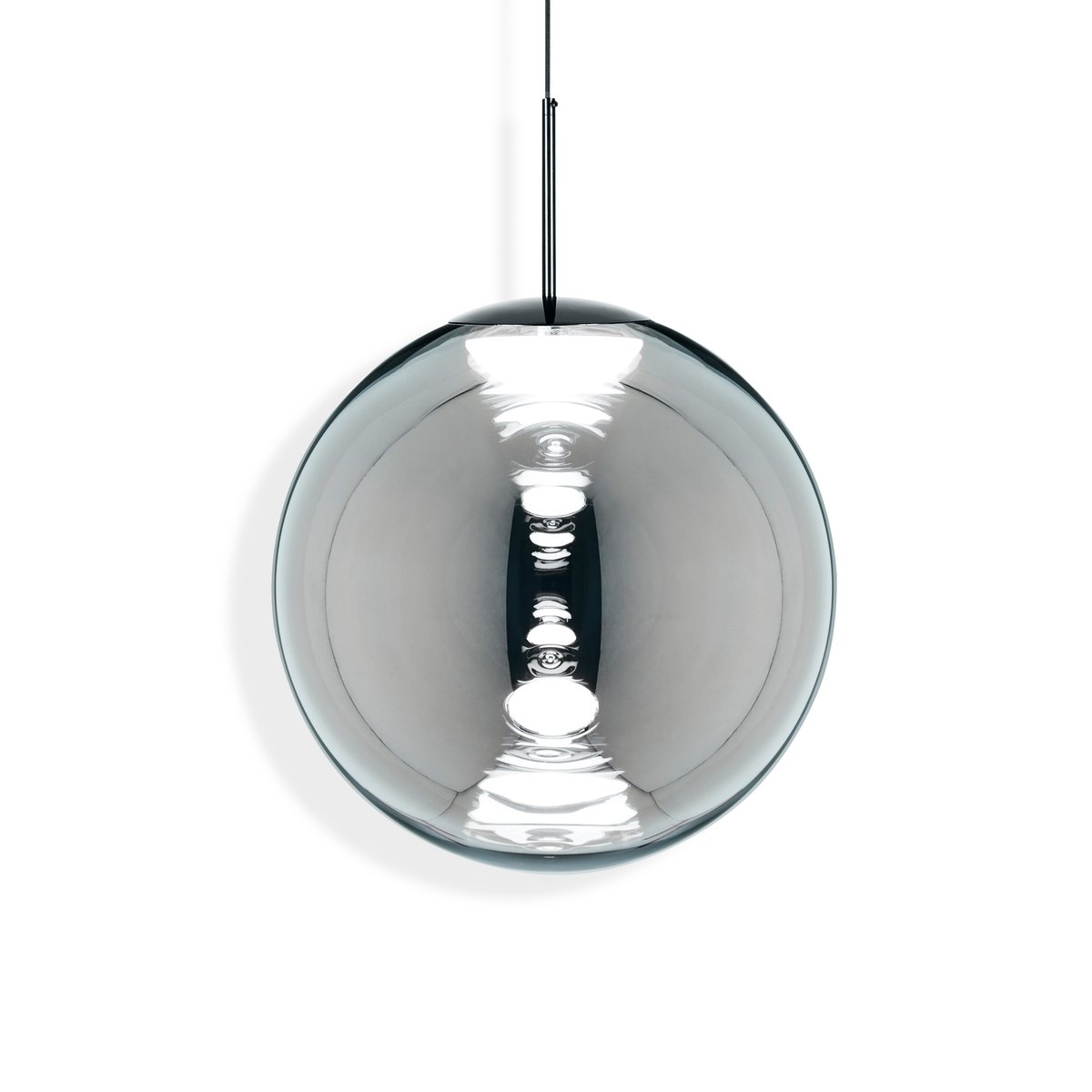 Tom Dixon Globe pendant lamp LED Ø50 cm Chrome