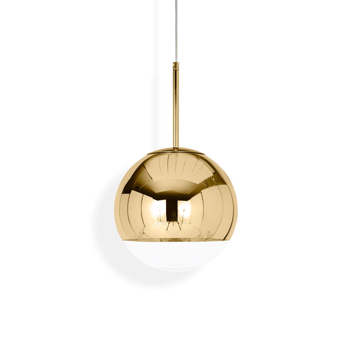 Tom Dixon Mirror Ball pendant lamp LED Ø25 cm Gold