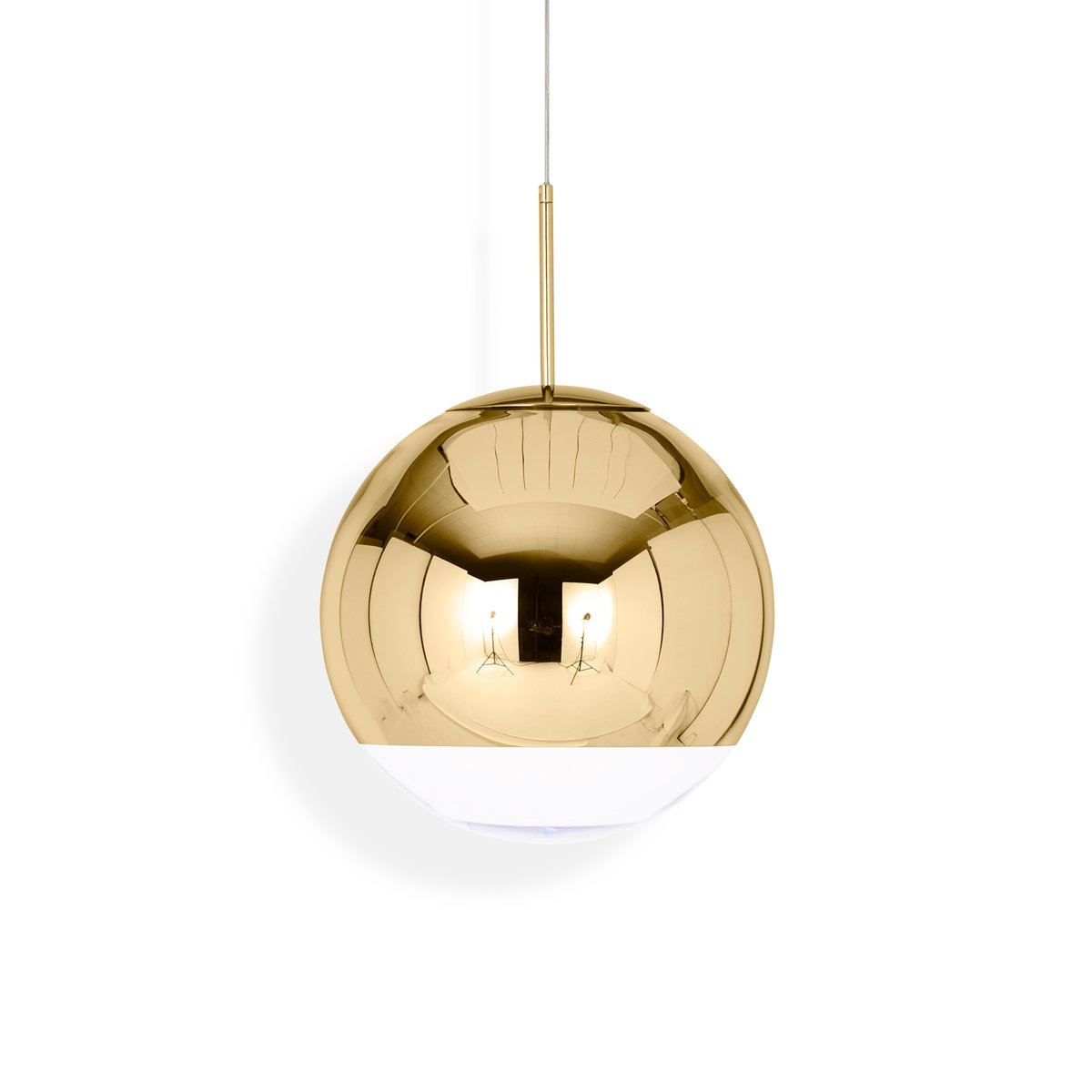 Tom Dixon Mirror Ball pendant lamp LED Ø40 cm Gold