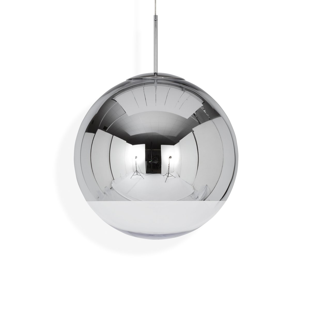 Tom Dixon Mirror Ball pendant lamp LED Ø50 cm Chrome