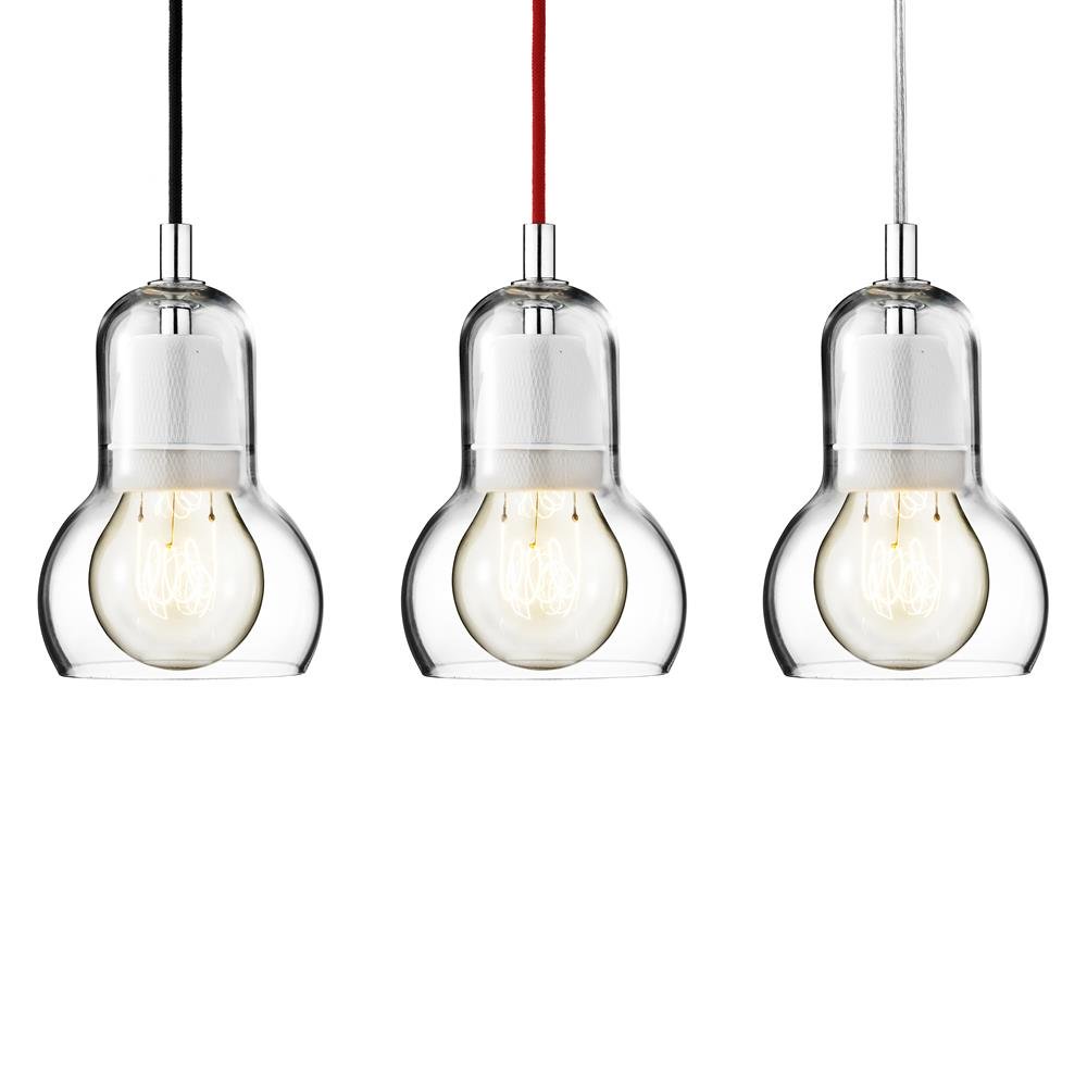 Bulb SR1 pendant, transparent cord