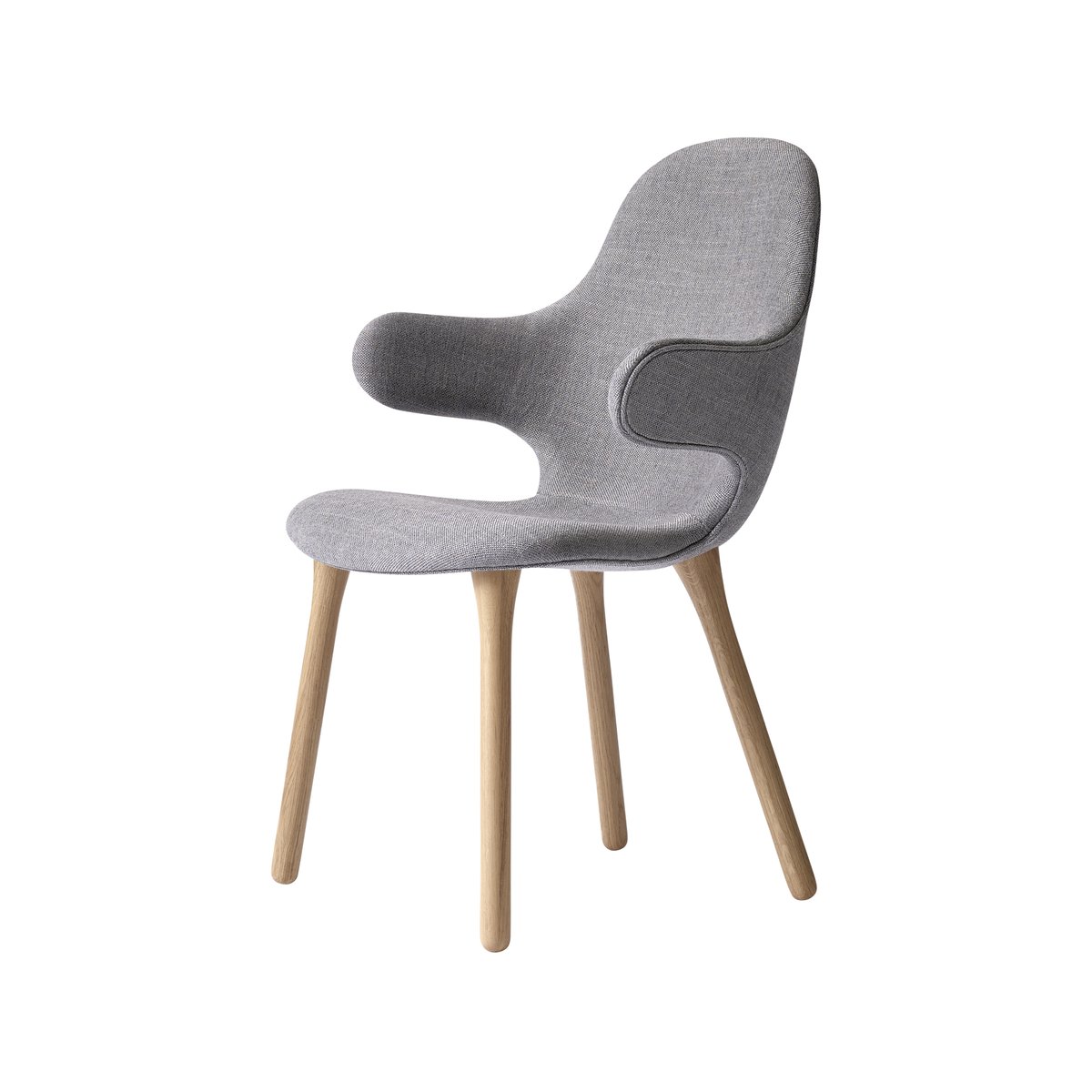 &Tradition Catch JH1 chair Sunniva 242 grey-white-oiled oak