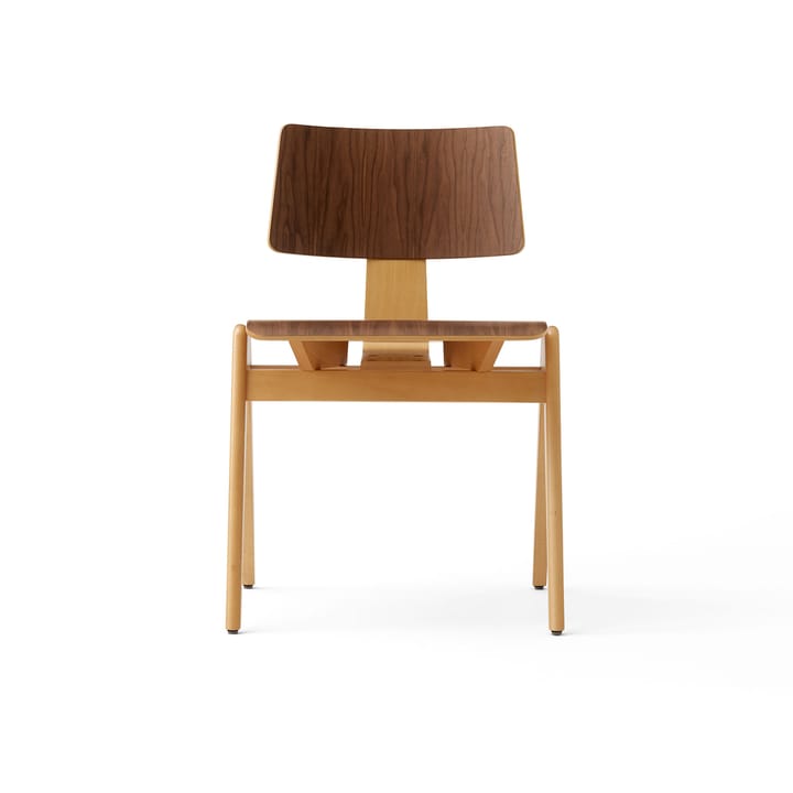 Daystak RD1 side chair - Beech-walnut - &Tradition