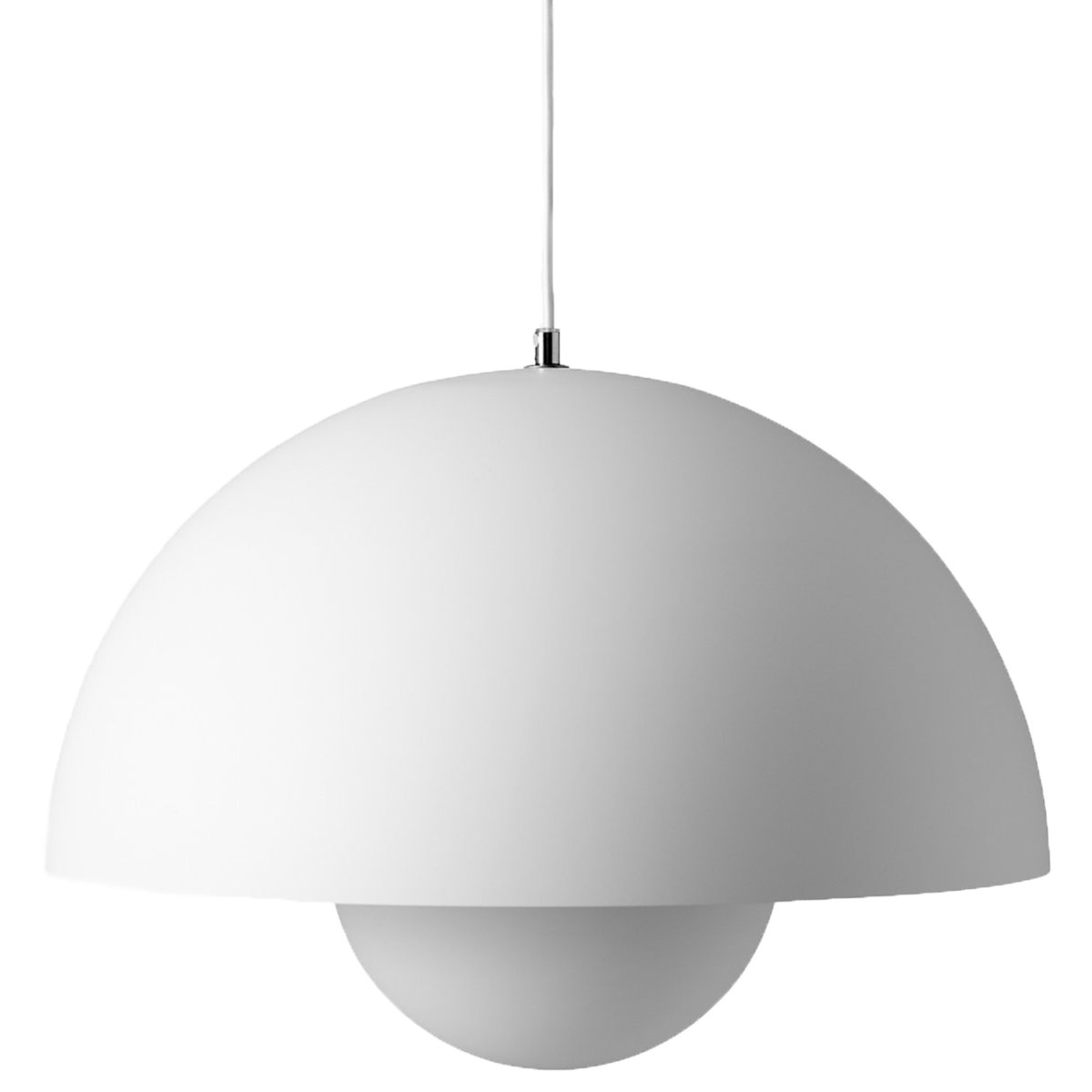 &Tradition FlowerPot pendant big VP2 matte light grey