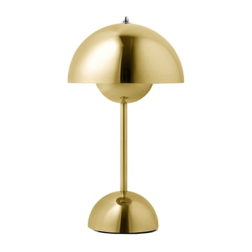 Flowerpot portable table lamp VP9 Brass