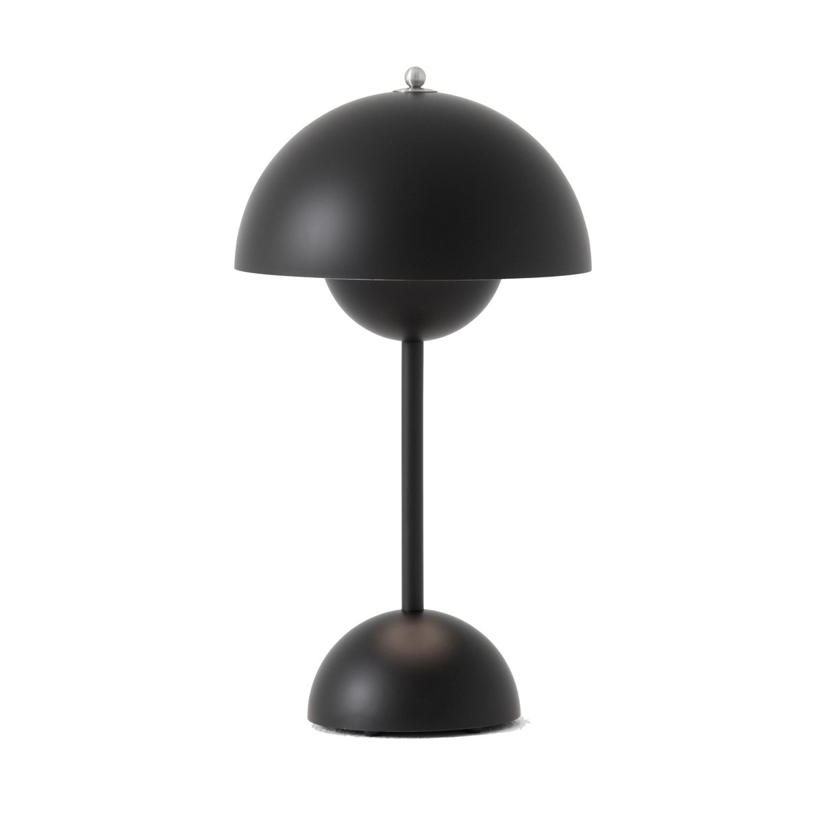 &Tradition Flowerpot portable table lamp VP9 matte black