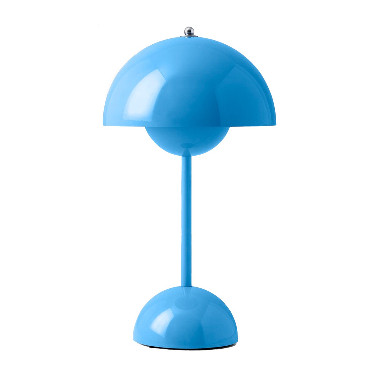 &Tradition Flowerpot portable table lamp VP9 Swim blue