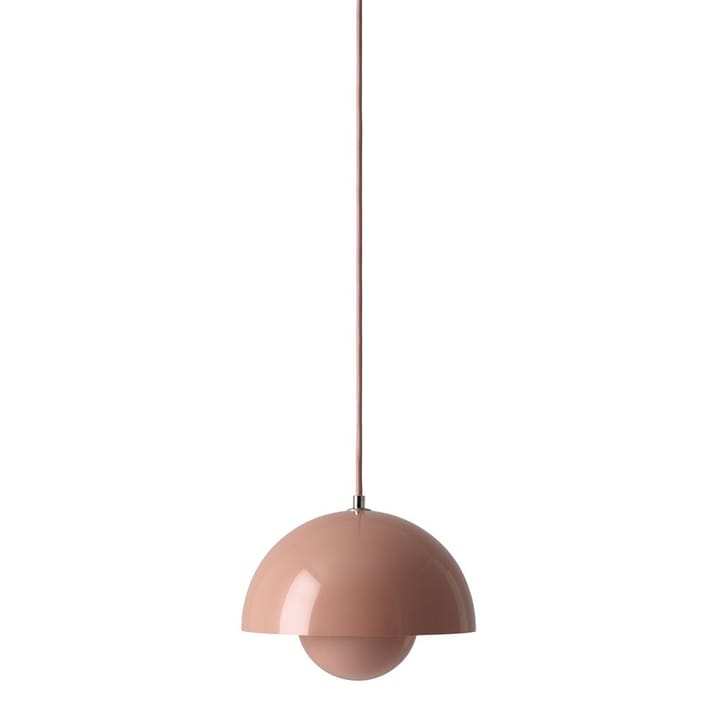 Flowerpot VP1 pendant lamp - beige-red - &Tradition