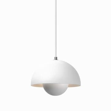 Flowerpot VP1 pendant lamp - matte white - &Tradition