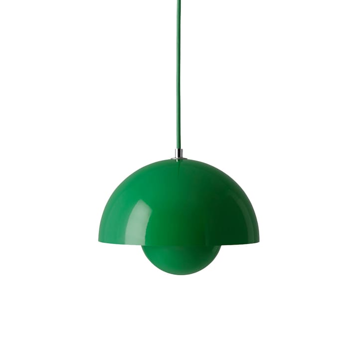 Flowerpot VP1 pendant lamp - Signal green - &Tradition