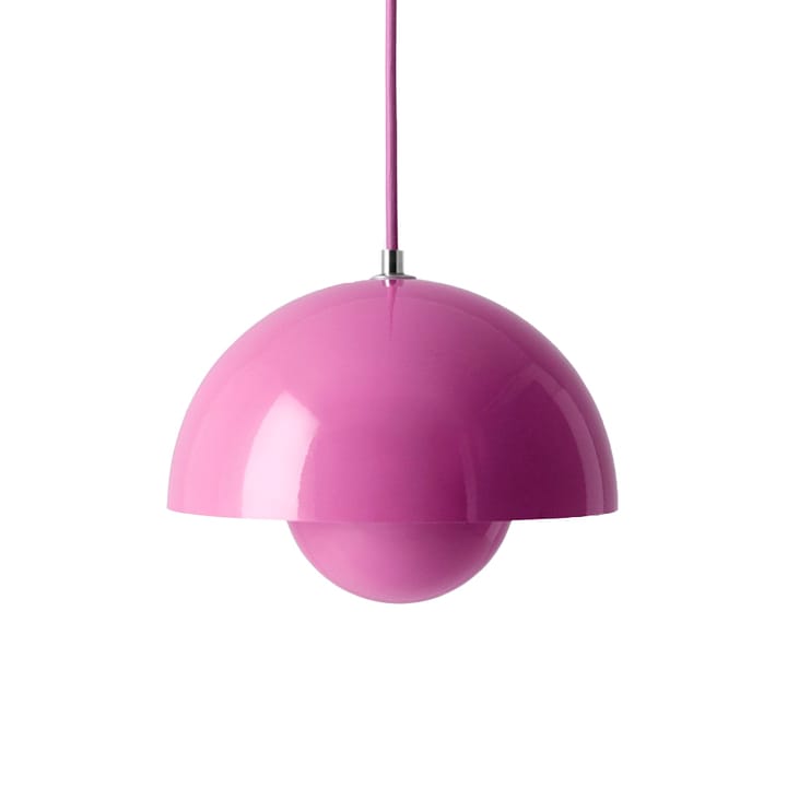 Flowerpot VP1 pendant lamp - Tangy pink - &Tradition