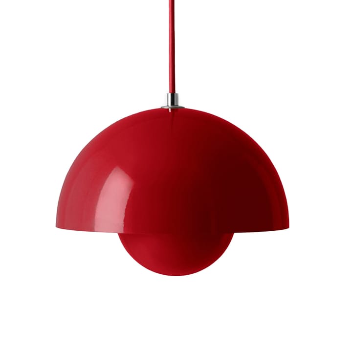 Flowerpot VP1 pendant lamp - Vermilion red - &Tradition