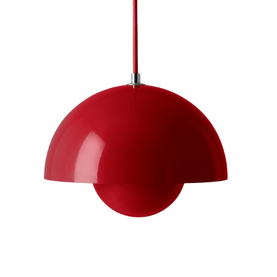 &Tradition FlowerPot VP1 pendant Vermilion red