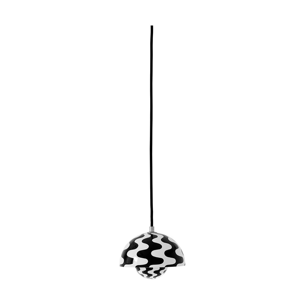 &Tradition Flowerpot VP10 pendant Black-white