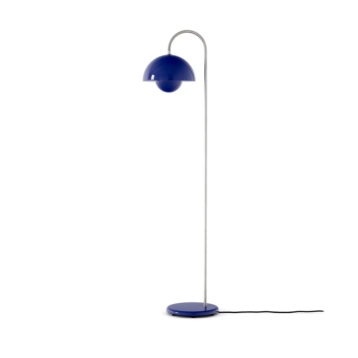 Flowerpot VP12 floor lamp - Cobalt blue - &Tradition