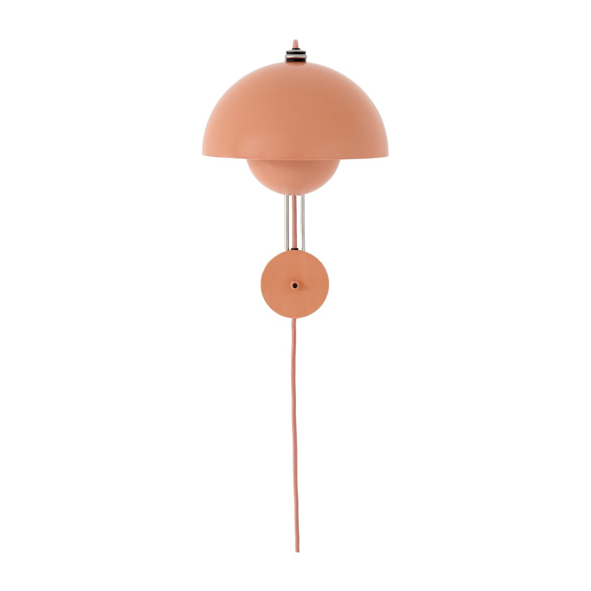 &Tradition Flowerpot wall lamp VP8 Beige red