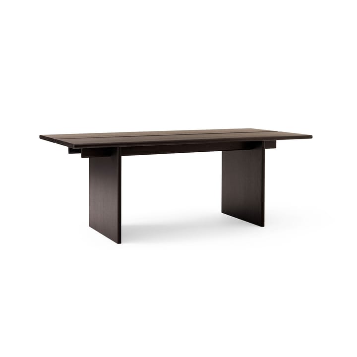 Ita OS1 dining table 95x200 cm - Dark stained oak - &Tradition