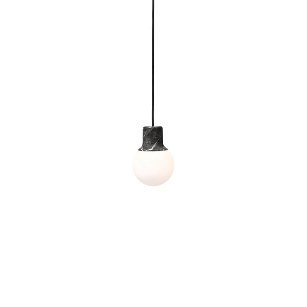 &Tradition Mass Light NA5 Pendant Black marble/white, nero marquina