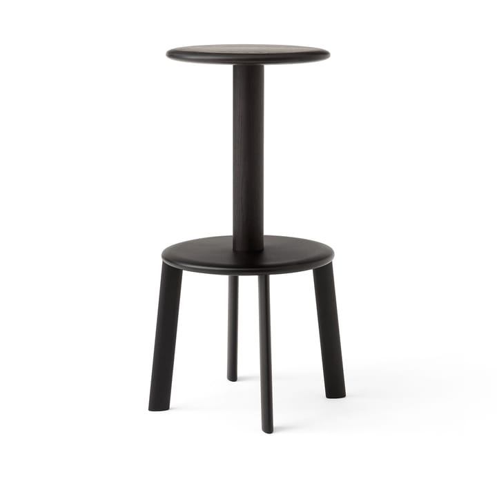 Massif AV40 bar stool - Dark stained oak - warm black - &Tradition