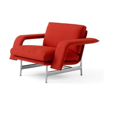 Meantime AV29 lounge chair - Pol. aluminium-Fiord 0571 - &Tradition