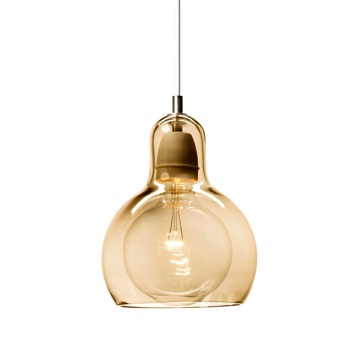 &Tradition Mega Bulb Gold gold-glass