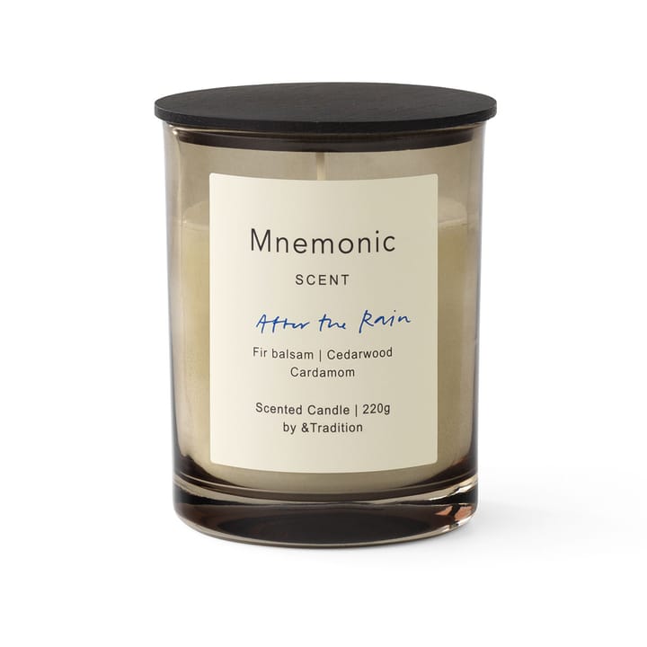 Mnemonic MNC5 scented candle - After the rain - &Tradition