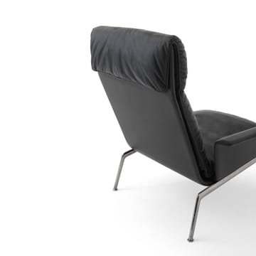 Muno LN17 High back lounge chair - Dark chrome-Black - &Tradition