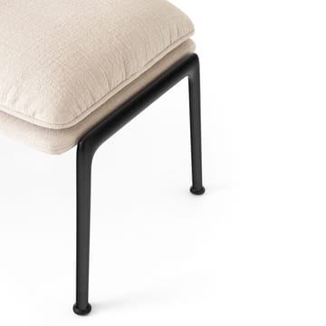 Muno LN20 footstool - Warm black-Cifrado 0221 - &Tradition