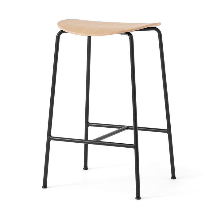 Pavilion AV37 counter stool 68 cm - Black-lacquered oak - &Tradition