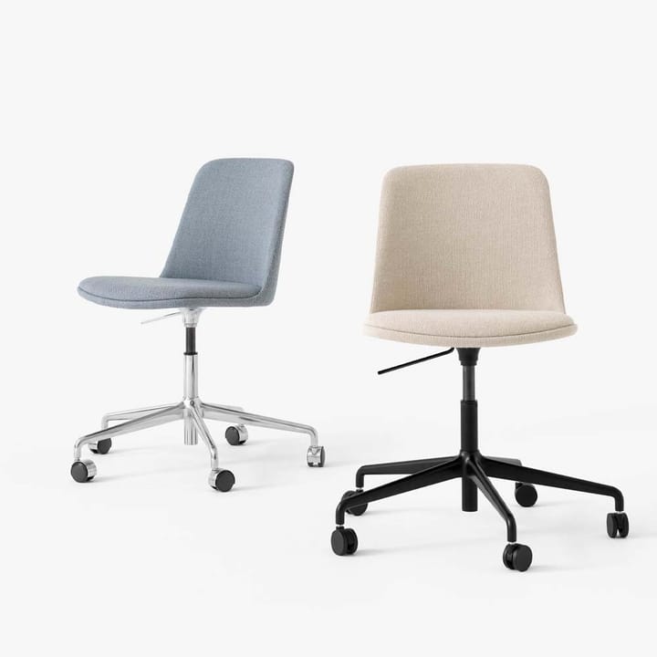 Rely HW31 office chair, Hallingdal 200-aluminium base &Tradition