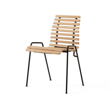 RFH RD4 terrace side chair - Teak black - &Tradition