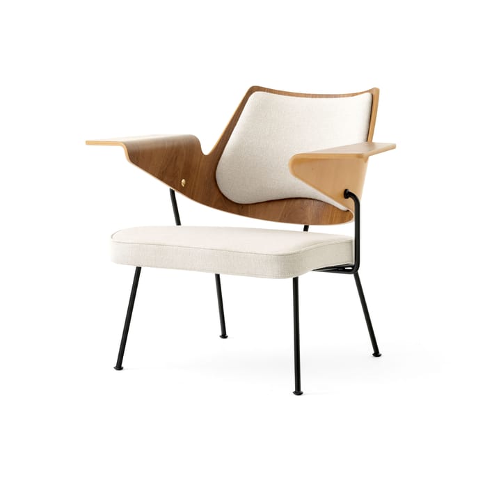 RFH RD8 lounge chair - Walnut-beech-offwhite - &Tradition