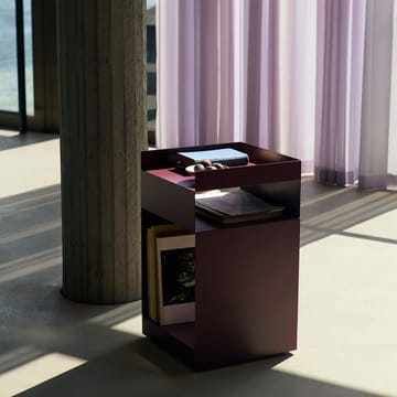 Rotate SC73 serving trolley - Dark plum - &Tradition