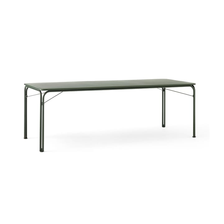 Thorvald Outdoor SC99 dining table 220 cm - Bronze green - &Tradition