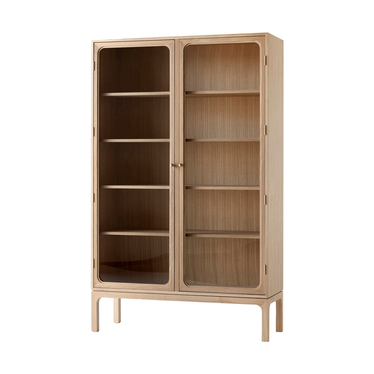 &Tradition Trace SC88 display cabinet 120x192x40 cm Natural oak