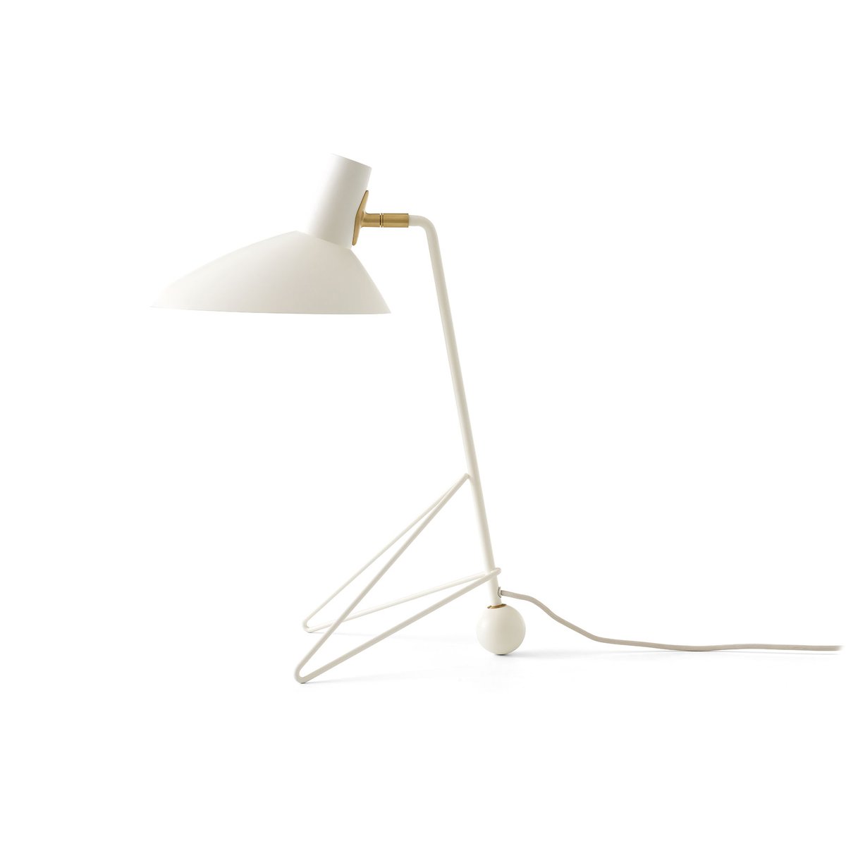 &Tradition Tripod table lamp HM9 45 cm Matt white