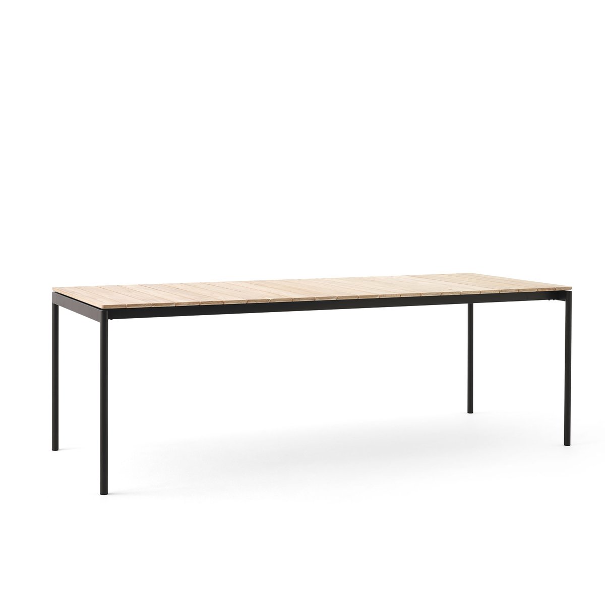 &Tradition Ville AV26 table large 220x90 cm Warm black