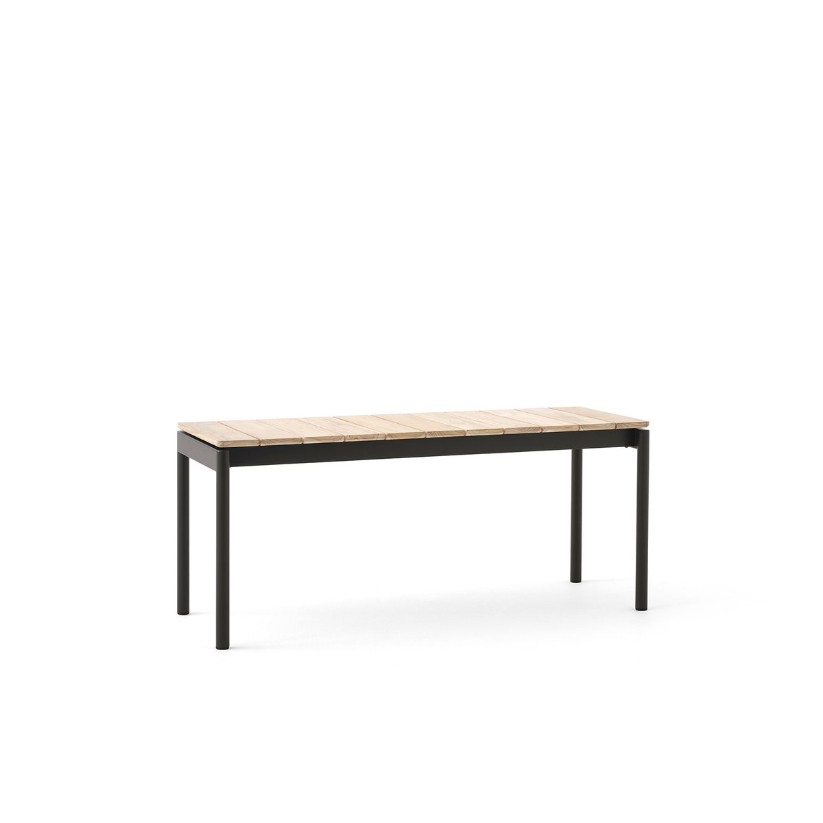 &Tradition Ville AV27 bench small 110x40 cm Warm black