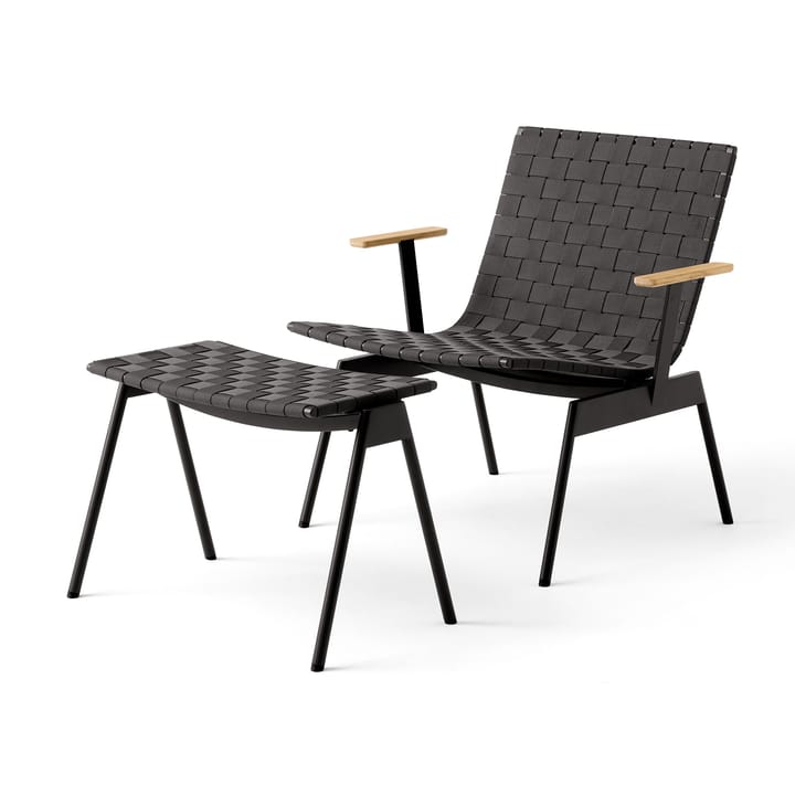 Ville Outdoor AV46 footstool, Warm black &Tradition