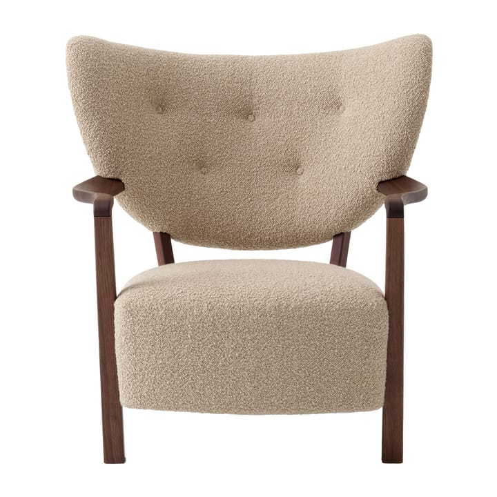 Wulff Lounge Chair ATD2 armchair - Oiled walnut-Karakorum - &Tradition