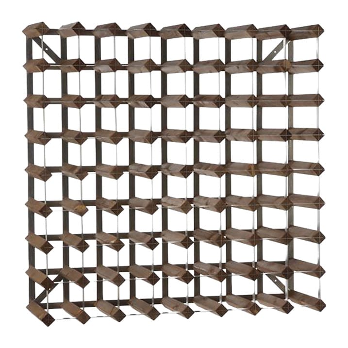 Traditional Wine Racks wine rack 72 bottles expandable - Dark oak - Traditional Wine Racks