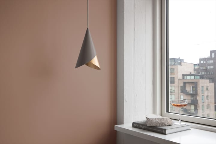 Cornet lampshade - Umbre-brass - Umage