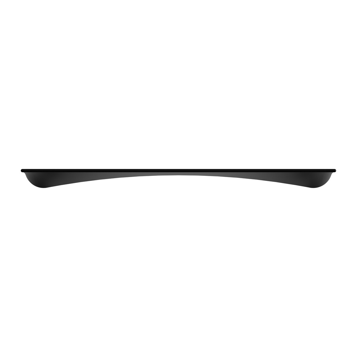 Umage Flow shelf 98 cm dark ash